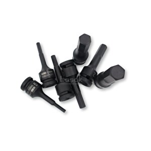 5-17mm 1/2’’ Allen Uçlu Havalı Lokma Takımı 7 Parça C68-rh07