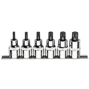C28s-rx6 6 Parça 1/2” Xzn Uçlu Lokma Takımı - Kısa Tip