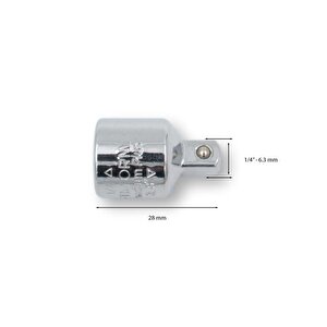 C11-91 3/8’’ Lokma Adaptörü - D:3/8” E:1/4”