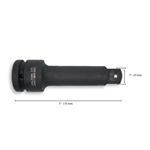 Ceta-form C81-75 1" 175mm Havalı Uzatma Kollu