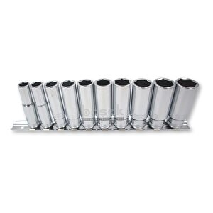 10 - 19 Mm 3/8 " Derin Lokma Takımı 10 Parça C14-rh10