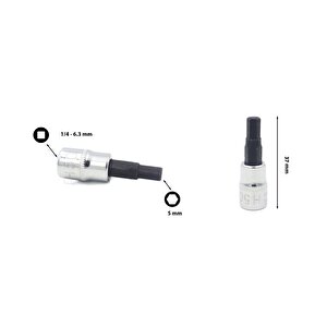 5 Mm 1/4” Lokmalı Allen C08s-h50