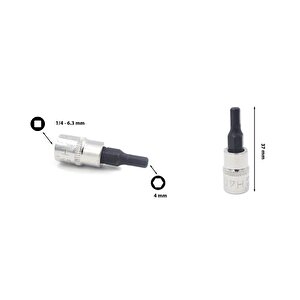 4 Mm 1/4” Lokmalı Allen C08s-h40