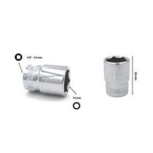 14 Mm 3/8” 6 Köşe Lokma Anahtar C12-h14