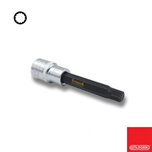 M12 Xzn Uçlu Uzun 1/2” Lokma C28s-x12l