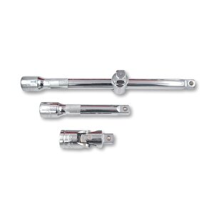 Ceta Form 25 Parça 1/2” 6 Köşe Lokma Takımı Plastik Çanta C20-25ph2