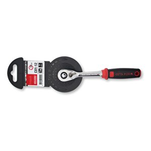 Ceta Form C01-12 1/4” Düğmeli Cırcır Kolu