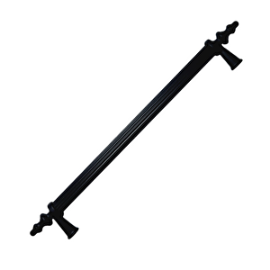 Zirve Çubuk Siyah 192 Mm Alüminyum Kulp ( 5 Adet )