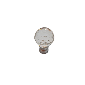 Kristal Tekli Krom Ayak 10 mm Kulp / 6 ADET
