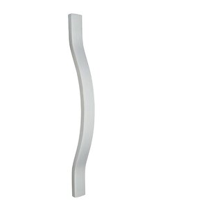 Akasya Düz Krom 192 Mm Kulp ( 10 Adet )