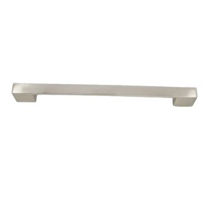 BEYAZ POLİMER KULP KROM AYAK  ÇİÇEKLİ 128 MM / 5 ADET