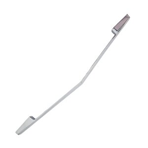 BEYAZ POLİMER KULP KROM AYAK  GÜLLÜ 128 MM / 5 ADET
