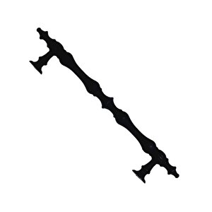 Şehzade Siyah 160 Mm Kulp | 4 ADET