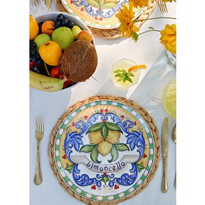 The Mia Limoncello Servis Tabağı 30 Cm
