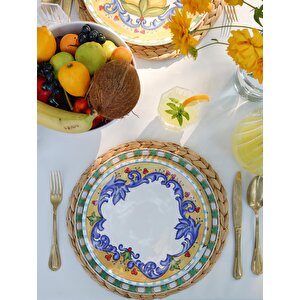 Limoncello Servis Tabağı 6lı Set 26 Cm