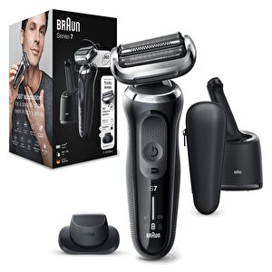 Braun Yeni Seri 7 N7200cc Kablosuz Tıraş Makinesi, Smartcare, Autosense, 360° Flex, Islak & Kuru