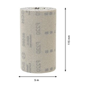 M480 115 Mm 220 Kum Cırtlı Rulo Elek Telli Ağ Zımpara 2608900790