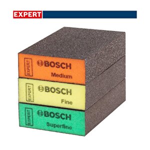 Expert S471 3'lü Set Sünger Zımpara 69x97x26 Mm 2608901175