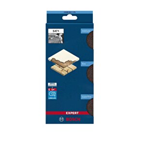 Expert S471 3'lü Set Sünger Zımpara 69x97x26 Mm 2608901175