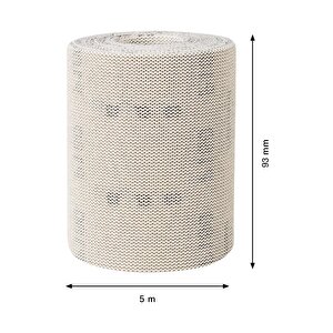M480 93 Mm 180 Kum Cırtlı Rulo Elek Telli Ağ Zımpara 2608900780