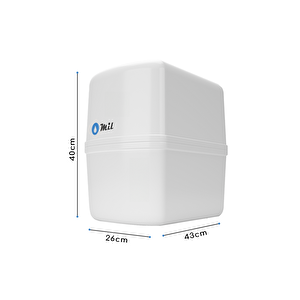 Su Arıtma Cihazı 13 Aşamalı Multimineral Ve Detoks Filtreli 8 Lt Çelik Tanklı (DNP13-M-S)