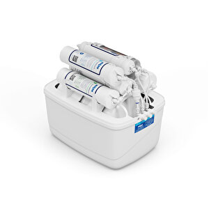 Su Arıtma Cihazı 13 Aşamalı Multimineral Ve Detoks Filtreli 8 Lt Çelik Tanklı (DNP13-M-S)
