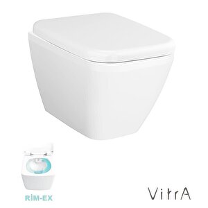 Vitra İntegra Square Kare Rimex Kanalsız Asma Klozet+kapak+gömme Rezervuar Set