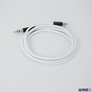 Jh30 Type-c To 3.5mm Aux Ses Kablosu Beyaz