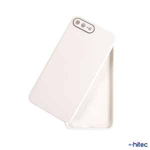 Schitec Deluxe İphone 7 Plus Mat Kılıf Beyaz
