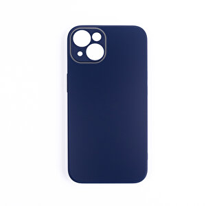 Schitec Deluxe İphone 14 Mat Kılıf Lacivert