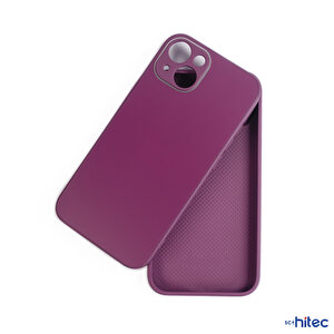 Schitec Deluxe İphone 14 Mat Kılıf Mor