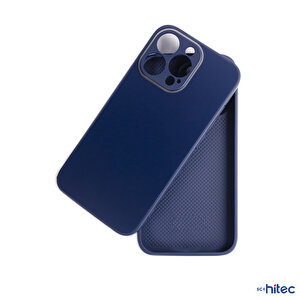 Schitec Deluxe İphone 13 Pro Max Mat Kılıf Lacivert