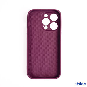 Schitec Deluxe İphone 14 Pro Mat Kılıf Mor