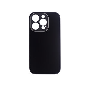 Schitec Deluxe İphone 13 Pro Mat Kılıf Siyah
