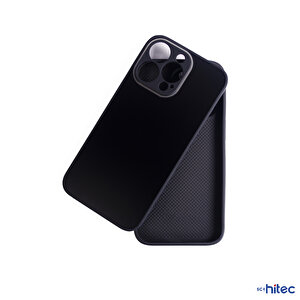 Schitec Deluxe İphone 13 Pro Mat Kılıf Siyah