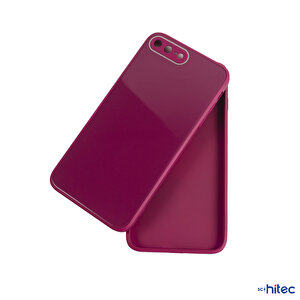 Schitec Deluxe İphone 7 Plus Mat Kılıf Mor