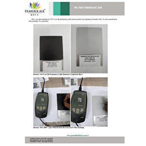 Pamukkale Thermolac 600 Derece Isıya Dayanıklı Boya 15 Kg Metalik Gri