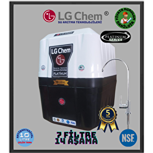 Platinum Montaj Dahi̇l 10 Li̇tre 7 Filtre 14 Aşama Jakobi Coconut Tatlandırıcı Alkali̇ Ve Mi̇neral Takvi̇yeli̇ Su Aritma Ci̇hazi