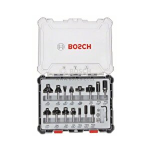 Pro Freze Seti 15 Parça Karışık 6 Mm Şaftlı