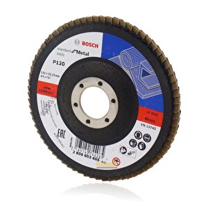 X431 Metal Flap Zımpara Diski 115mm 120 Kum