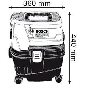 Bosch Professional Gas 15 Ps Elektrikli Süpürge - 06019e5100