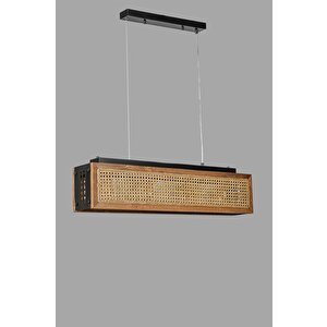Kumsal Di̇kdörtgen Cevi̇z Rattan Avi̇ze