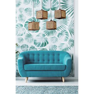Kumsal 4 Lü Sirali Cevi̇z Rattan Avi̇ze