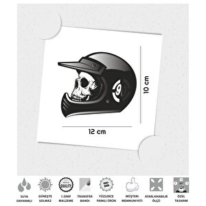 Skull Rider Sticker Çınar Extreme