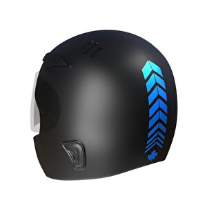 Moto Rider 4'lü Sticker Seti Azur Mavi İç Dış Jant Şeridi Kask Ve Çamurluk Çınar Extreme