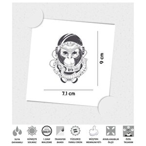 Astronot Maymun Sticker Çınar Extreme