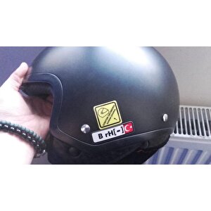 Tr B Rh - Reflektif Kan Grubu Seti Sticker Çınar Extreme