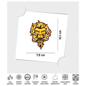 Fire Lion Sticker Çınar Extreme