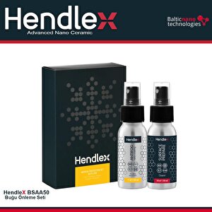 Hendlex Cam Buğu Önleyici Set 50ml.x2