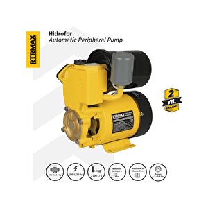 Rtrmax Rtm863 Hidrofor 370 W 0.5 Hp 1x1'' Çap 35 Mt- Rtm863